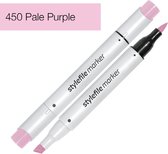Stylefile Marker Brush - Pale Purple - Marqueur double pointe de haute qualité avec pointe pinceau