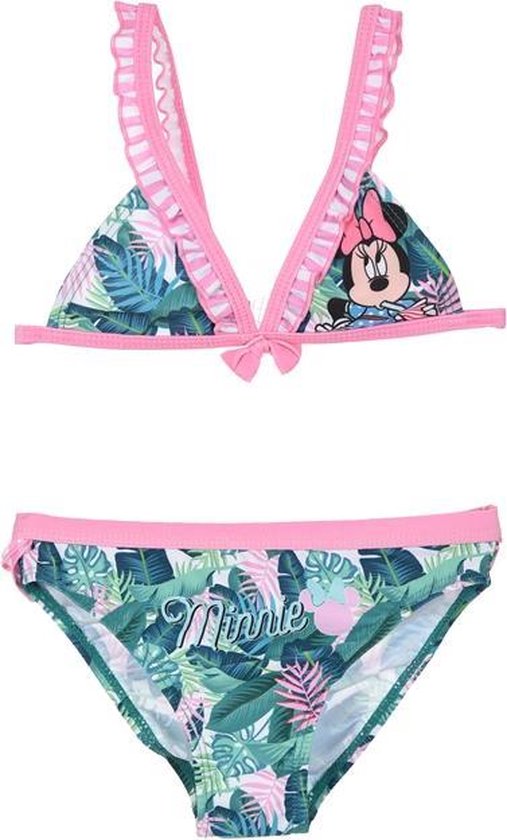 Heerlijk Ik geloof medley Bikini Minnie Mouse maat 104 | bol.com