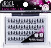 Ardell - Double Up Duralash Knotted Double Flares - False Eyelashes Medium Black - 56.0ks