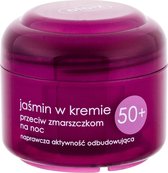 Ziaja - Jasmine Night Face Cream - Noční pleťový krém proti vráskám - 50ml