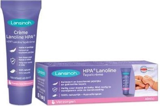 HPA Lanolin Crème Protectrice Allaitement, 40ml