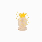 Alpina Snackbord 3x8x16,5 Cm Geel