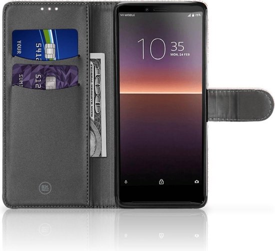 Sony Xperia 10 II Telefoon Hoesje Pattern Orange
