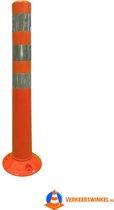 Afzetpaal oranje, flexibel PP-FP (Flex Post/Poller)-1000mm