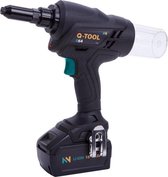 Popnageltang Q-Tool R64 18 Volt geschikt tot 6,4 mm. popnagels