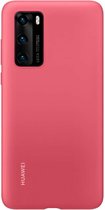 Huawei P40 Silicon Protective Case - Berry Red