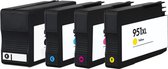 Huismerk voor HP 950XL inkt cartridge / HP 951XL cartridge Multipack set 4 stuks Hoge capaciteit