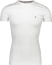 Tommy Hilfiger T-shirt Wit  - Maat XS - Heren - Never out of stock Collectie - Katoen;Elastaan