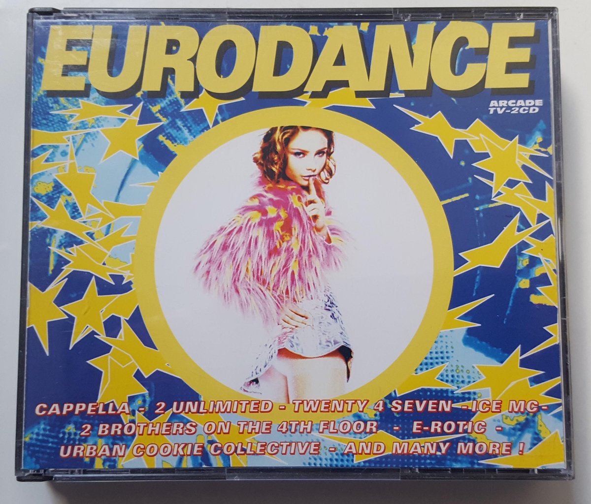 Eurodance, Various | Media condition: Very Good Plus (VG+) | 2 x CD Compilation