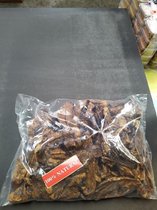 Runderlong  rund long schijfjes 1kg van de snackmeester 100% natuurlijk natural naturel