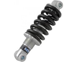 Achterdemper M-Wave 150 mm aluminium - zwart / zilver