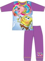 Sponge Bob pyjama - paars - maat 140 - Spongebob