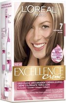 L`Oréal Excellence Creme 7 Middenblond - Haarverf