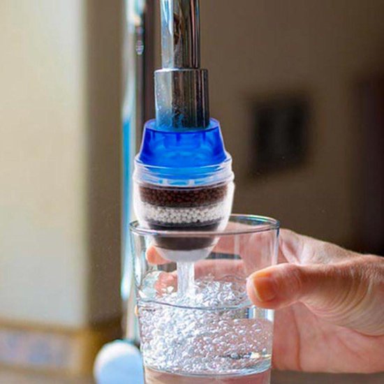 3 x Filtre à eau pour le robinet - Filtre du robinet - Pack de 3 pour 6  mois d'eau pure | bol