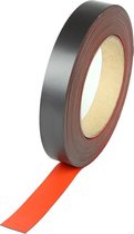 Magneetband op rol - Rood - 10 m x 20 mm