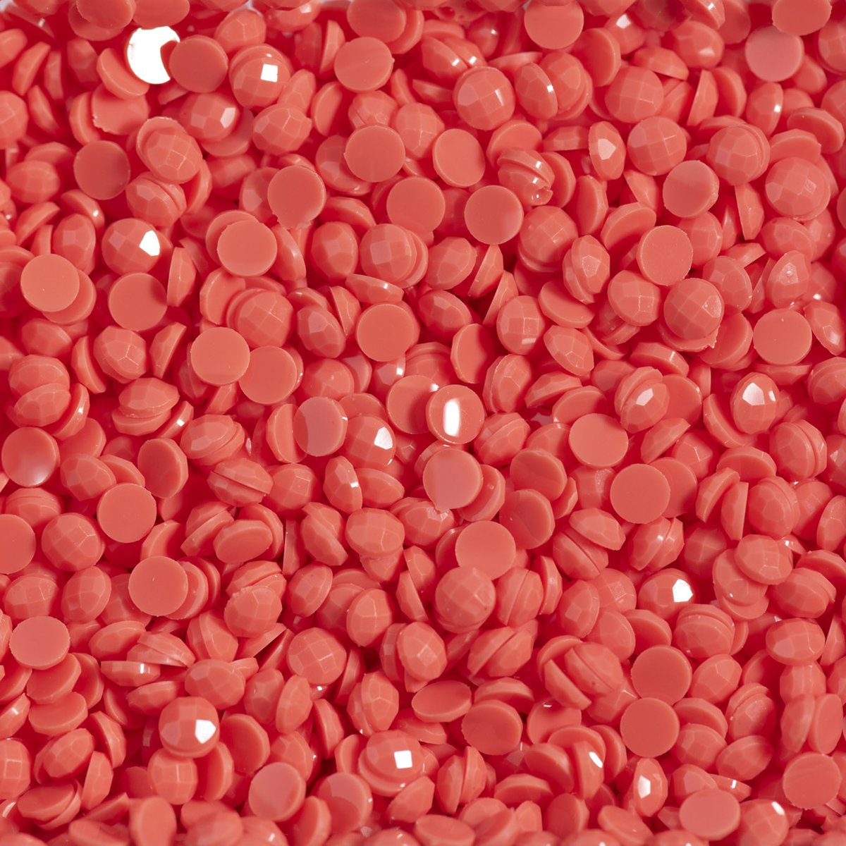 Diamond Dotz® - Diamond painting steentjes los - Kleur Pale Scarlet - 2.8mm steentjes - 12 gr. per zakje