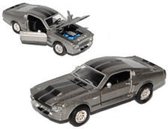 Shelby GT 500 1967 "Eleanor" Gone in 60 Seconds Grijs 1-64 Greenlight Collectibles