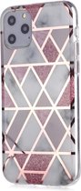 iPhone 11 Pro Hoesje - Marble Design - Roze