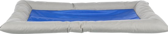 Trixie hondenkussen cool dreamer grijs / blauw (90X55 CM)