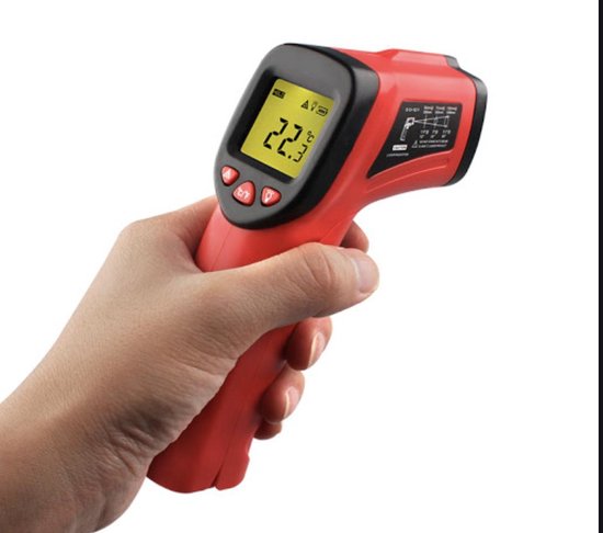 Thermometer voor baby kinderen en volwassenen-Contactloze Temperatuurmeter-Infrarood Thermometer met LCD Display - Tasi