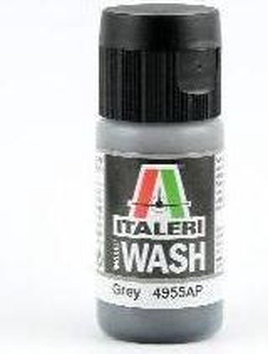 Italeri Grey Acrylic Model Wash (Ita4955ap) modelbouwsets hobbybouwspeelgoed voor kinderen modelverf en accessoires