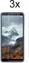 Samsung A7 2018 Screenprotector - Beschermglas Samsung Galaxy A7 2018 Screen Protector Glas - 3 stuks