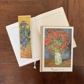 Hardcover Notitieboek 'Vaas met Rode Klaprozen' Vincent van Gogh