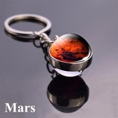 Sleutelhanger | keychain | keyring |Galaxy - space themed|thema - Mars