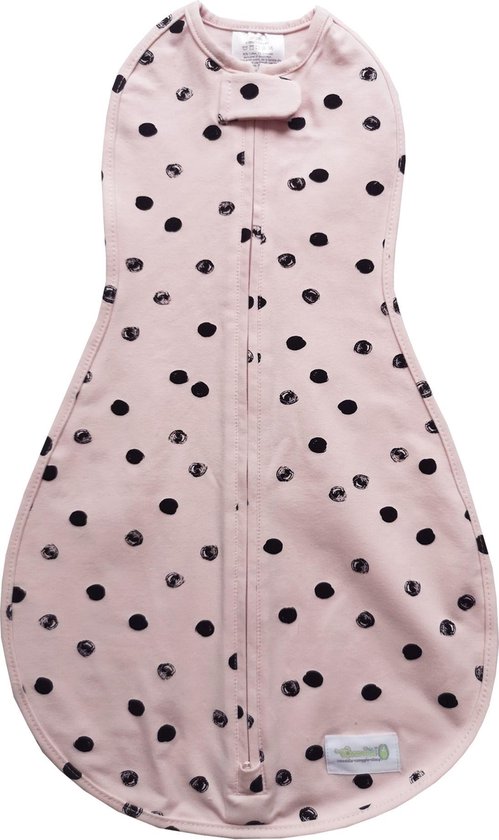 Woombie Original Roze Black Dots 0-3 maanden