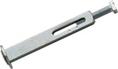 Qlinq Deur wisselstift met ronde plaat 8 x 60 mm