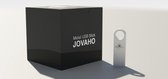 128 GB - JOVAHO Indestructible series 3.0 USB stick - LEVENSLANGE GARANTIE - BRUSHED SILVER - flash drive opslag - metaal - ZILVER