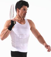Slim Shirt - Figuur corrigerend hemd - Maat XXL - Wit