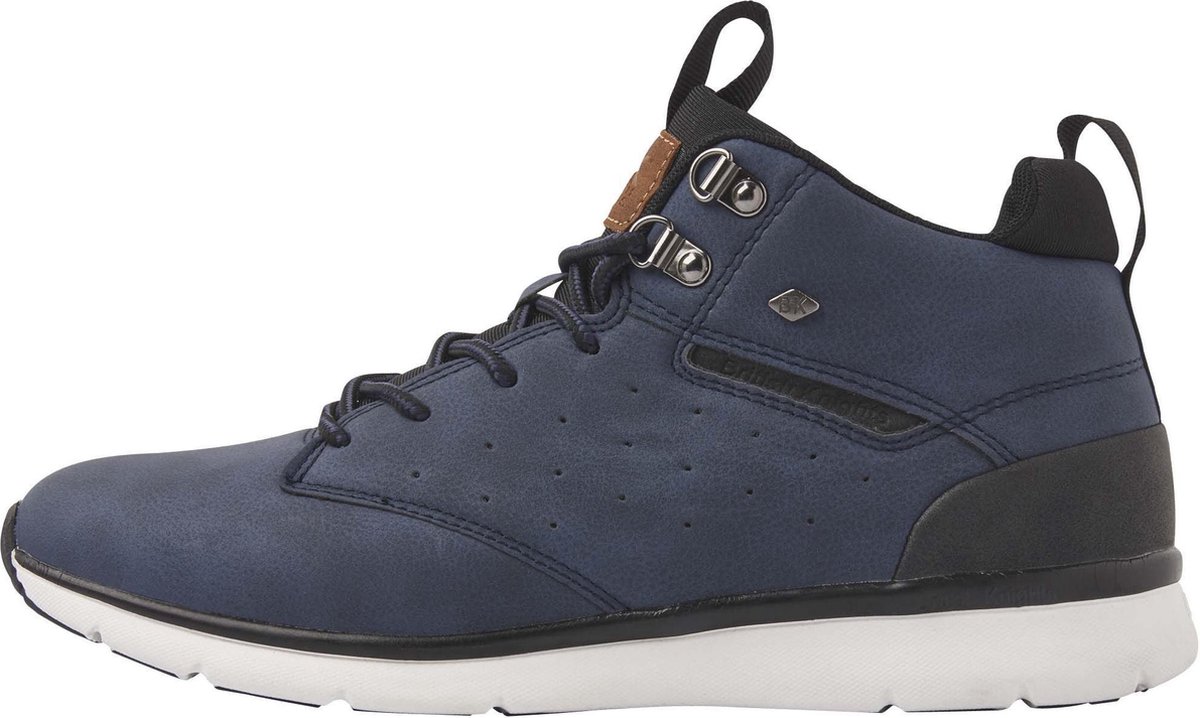 British Knights EVEREST Heren sneakers hoog Donker blauw maat 43 -  Schoenen.nl