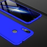 GKK Three Stage Splicing Full Coverage PC Case voor Xiaomi Redmi 7 / Redmi Y3 (blauw)