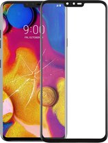 Front Screen Outer Glass Lens voor LG V40 ThinQ (zwart)