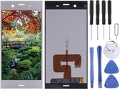 Lcd-scherm en Digitizer Full Assembly voor Sony Xperia XZ1 (zilver)