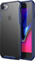 Krasbestendige TPU + acryl beschermhoes voor iPhone 7/8 (blauw)