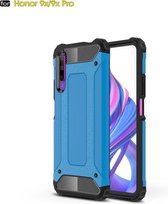 Magic Armor TPU + PC Combinatie Case voor Huawei Honor 9X / 9Xpro (blauw)