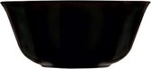 Luminarc Carine Noir - Kom - D12cm - Glas - (Set van 6) En Yourkitchen E-kookboek - Heerlijke Smulrecepten