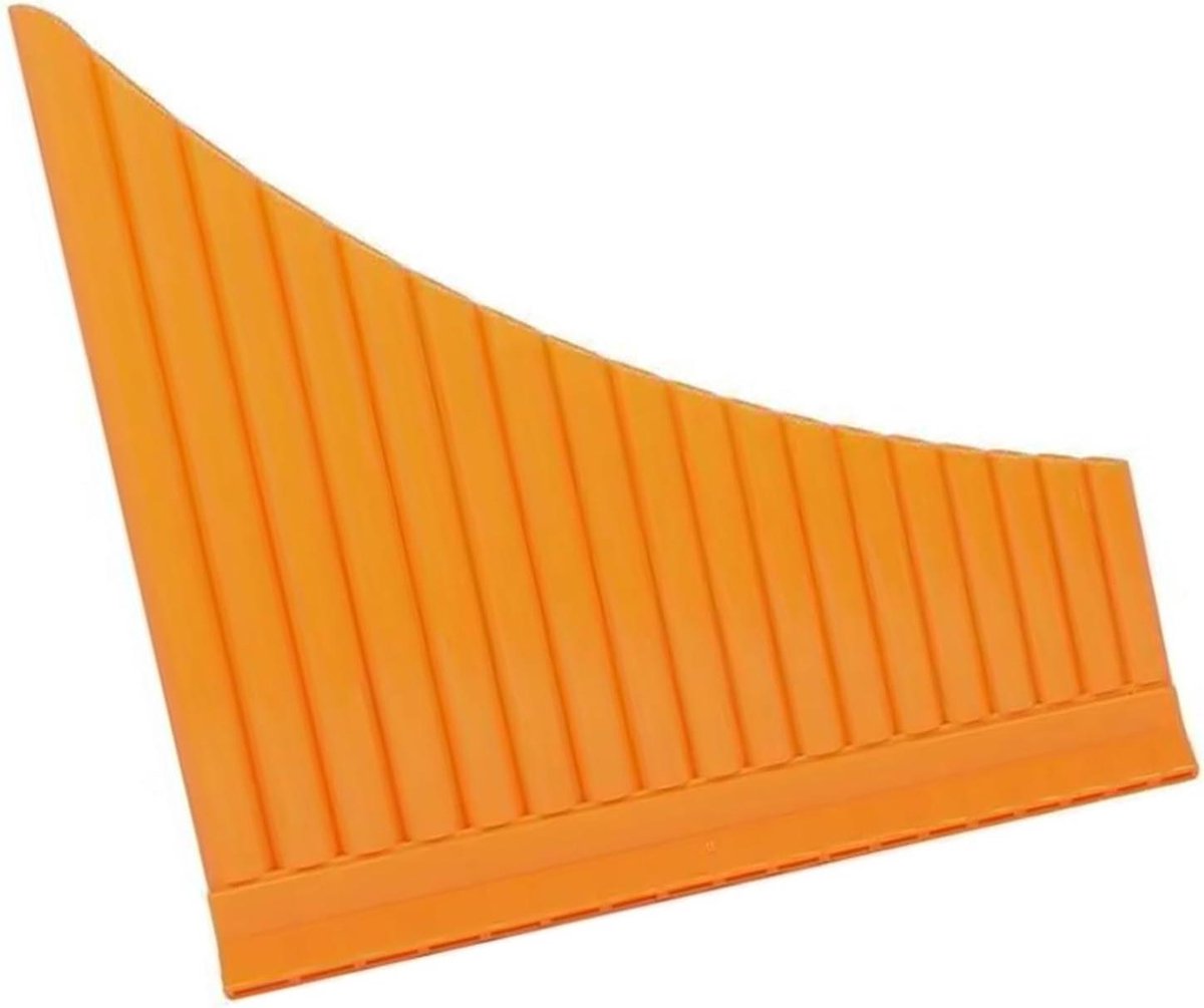 Panfluit - Beginnersinstrument - Muziek Maken - Precieze Toon - 26x25cm - Oranje