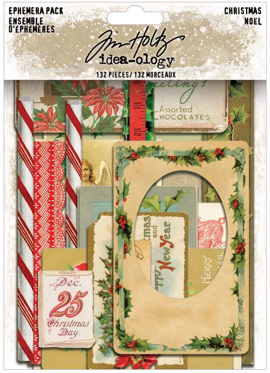 Idea-Ology Tim Holtz - Christmas Ephemera (TH94447)