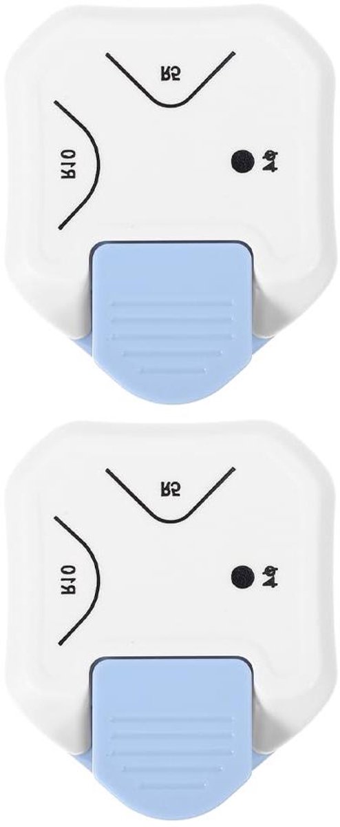 Papierpons Set - Hoeksnijder - Kaarten Maken - 3-in-1 Functie - 74 cm - Wit