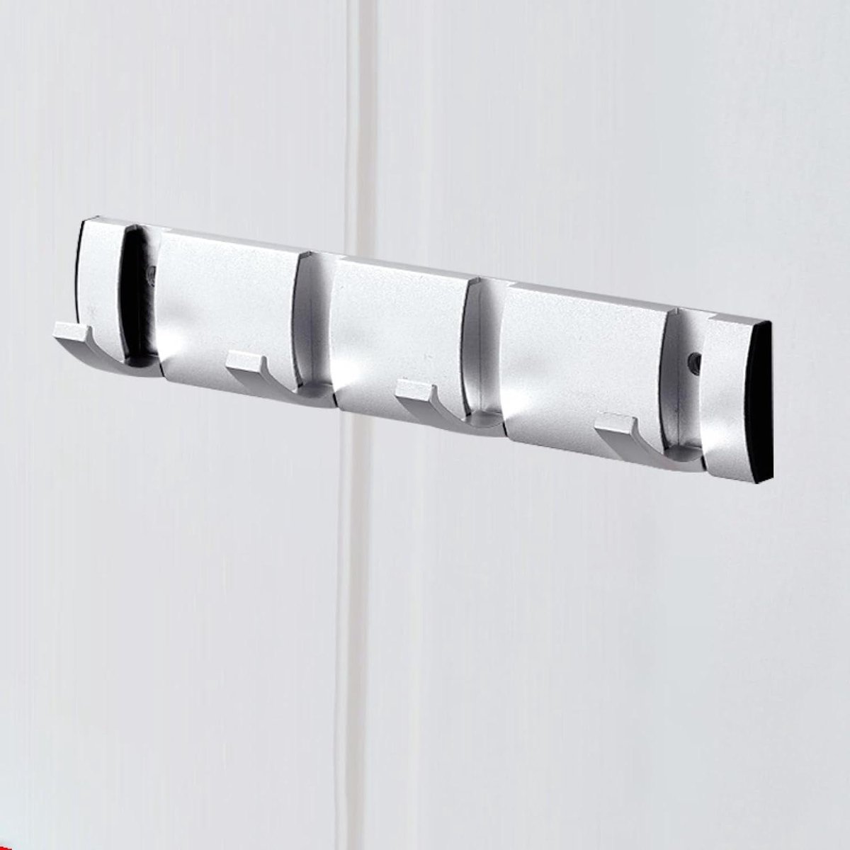 OWKAY Vouwhaak kapstok, zwart gouden opvouwbare gewaad haken handdoek hanger nagel gratis