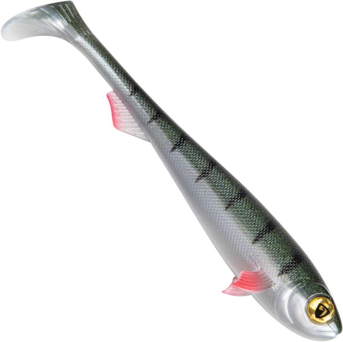 Zacht Kunstaas - Rubber Vissen - Roofvissen Vangen - Groot Zwemgedrag - 18cm 2 Stuks - UV Young Perch