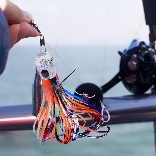 Trolling Kunstaas - aas voor zoutwatervissen en forel kunstaas | Zwemmers voor zeevissen Surfen Vliegend Meerval Marigane Forel Ice Kayak Nacht Vissers — afbeelding 5