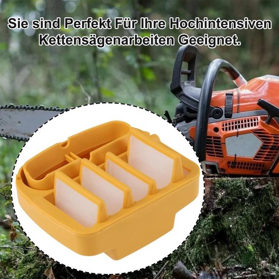 Een reparatieset voor kettingzagen, geschikt voor Husqvarna H560/556/562/H555, inclusief bougies, oliefilter en andere onderhoudsaccessoires voor de kettingzaag. — afbeelding 2