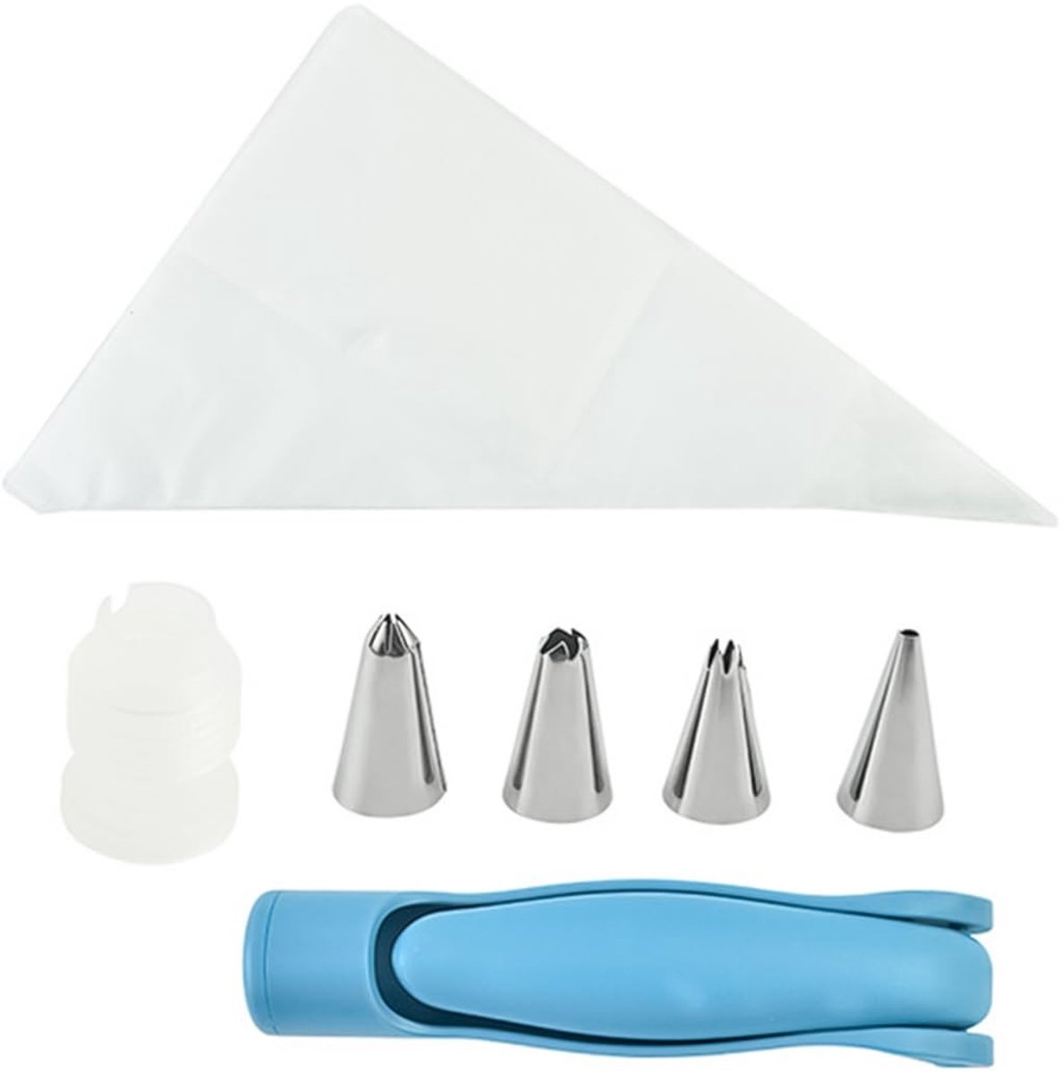 Cosensi - Dailygoods - Multifunctionele Crème Lamineerpistoolset met Diverse Mondstukken