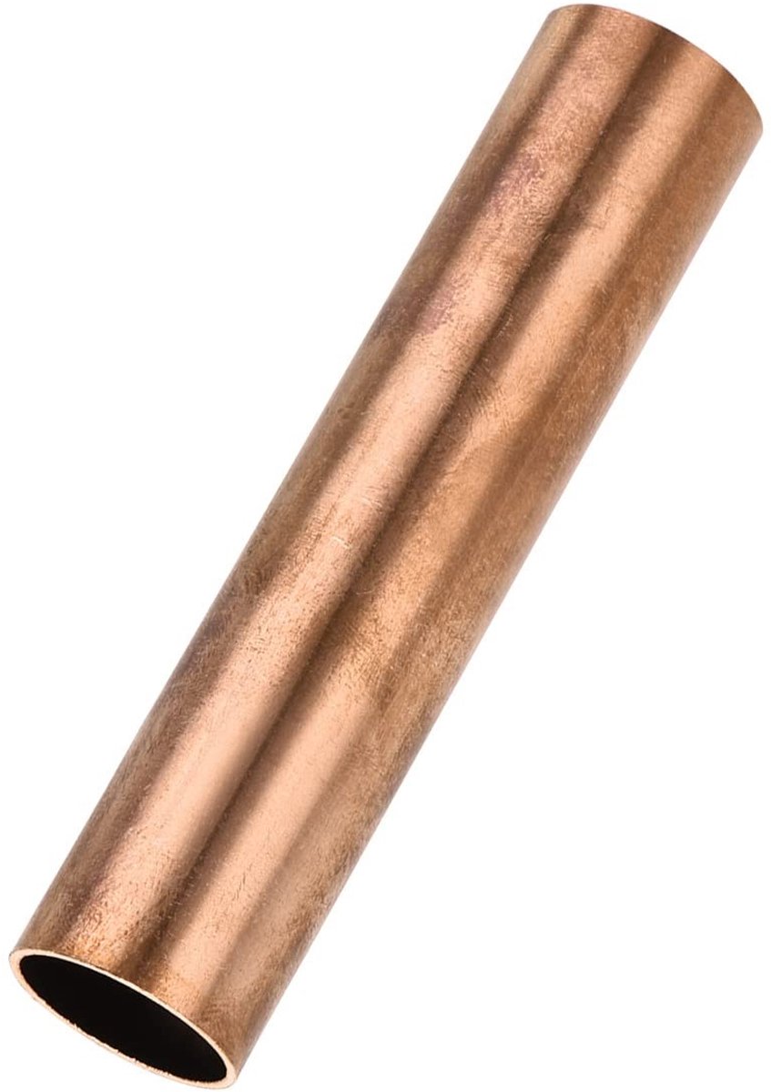 Dailygoods- Buis 22 mm OD - Koperen Buis - Naadloze Constructie - Lichtgewicht - Corrosiebestendig - 100 mm Lengte