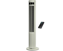 Duux Elevate – Stille Torenventilator met Ionisator – 26 Snelheden & Slaapmodus - Sage