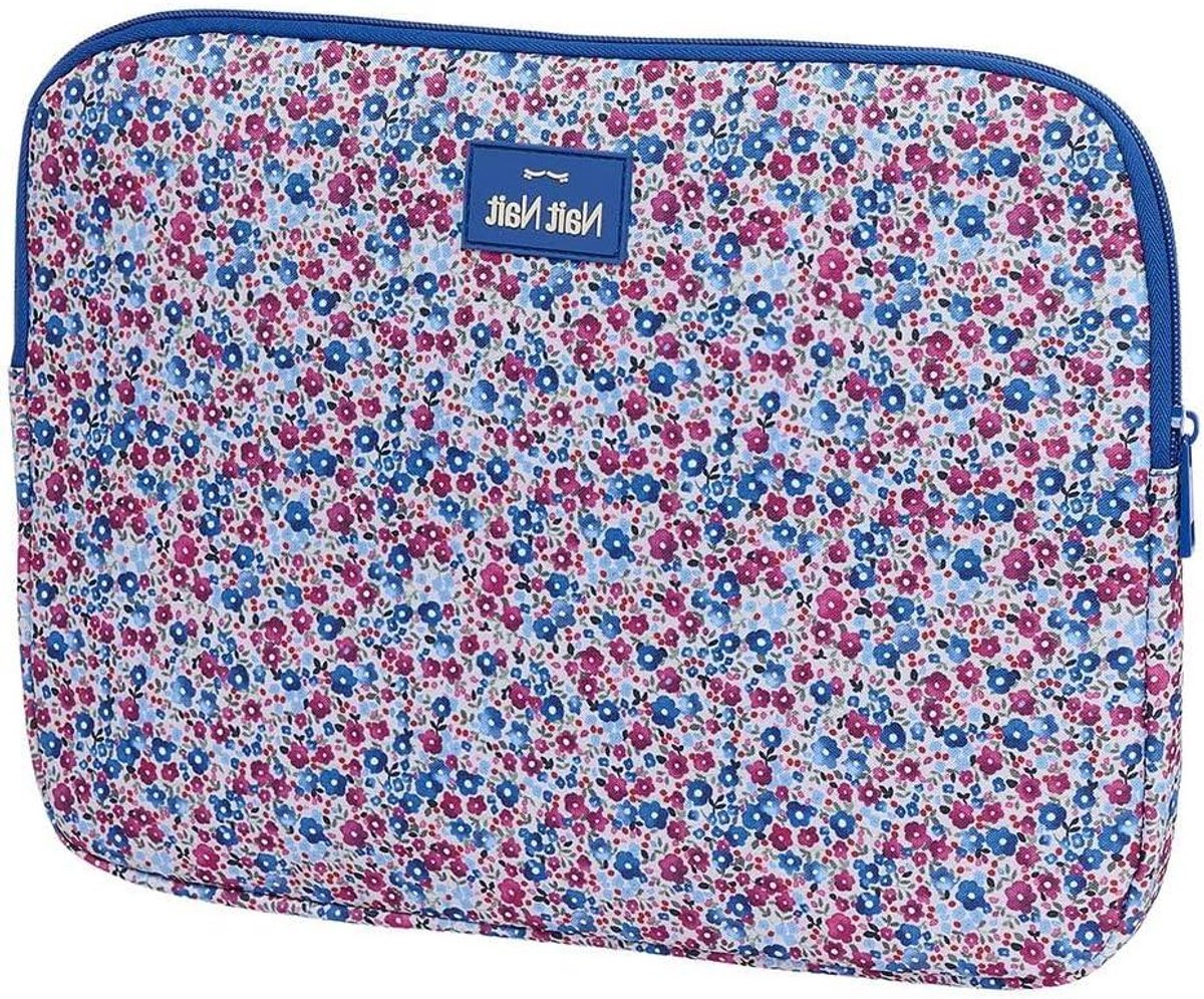 Beschermhoes Notebook - Laptop Sleeve - Veilige Opslag - Bloemenpatroon - 356 cm - Multicolor